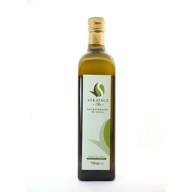 Olio extra vergine di oliva bottiglia 750 ml